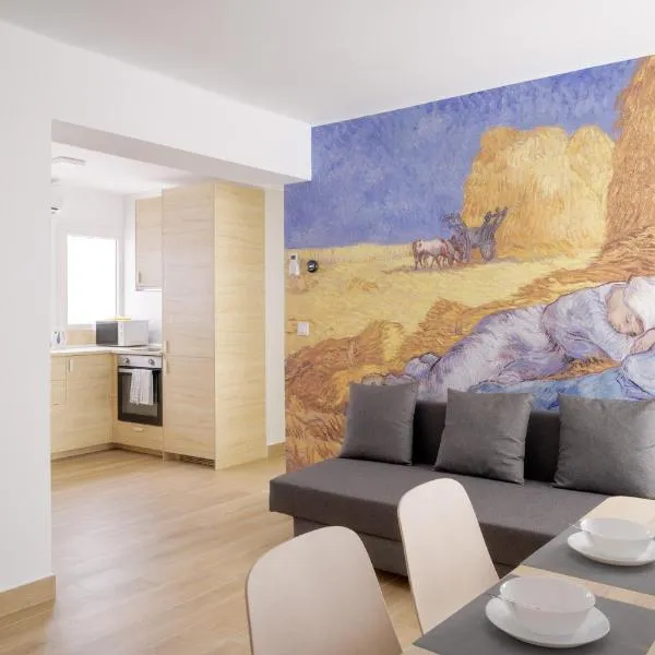 3 hab dobles, 2 baños, AC, junto al Casco Viejo OL, hotel u Bilbau