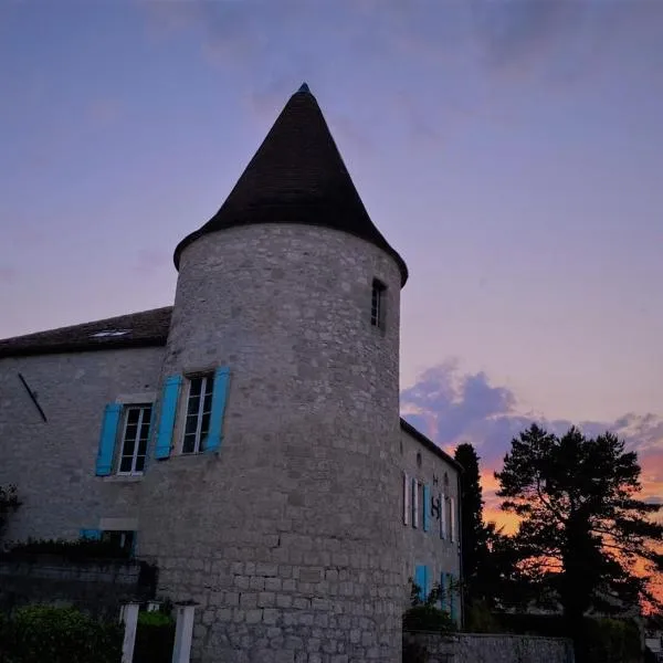 Un Petit Château, hotel in Douzains