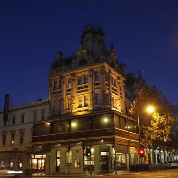 The Hotel Shamrock、ベンディゴのホテル
