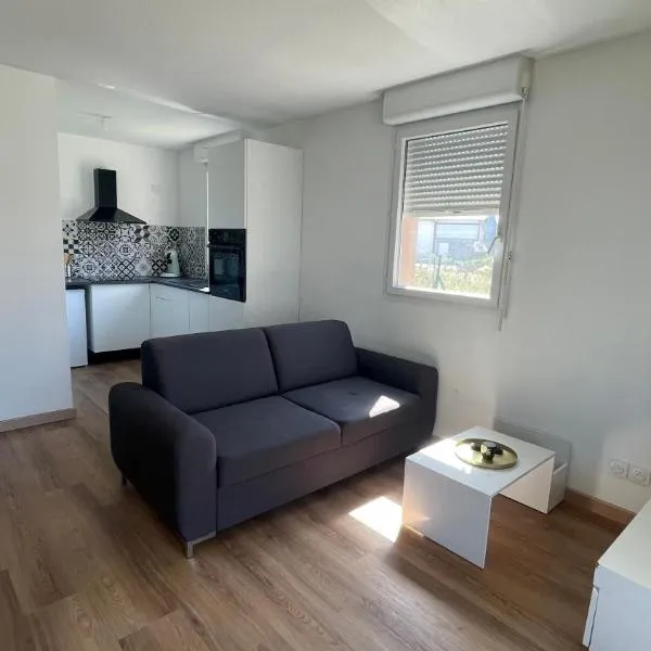 Appartement T2 avec piscine，位于米雷普瓦的酒店