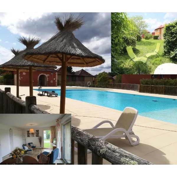 "Chezvero46" résidence 3 étoiles avec piscine, wifi et vélos, hotell sihtkohas Prayssac