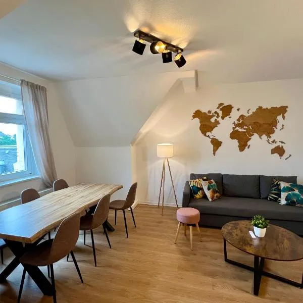 Stilvolles Apartment im Zentrum, hótel í Burkersdorf