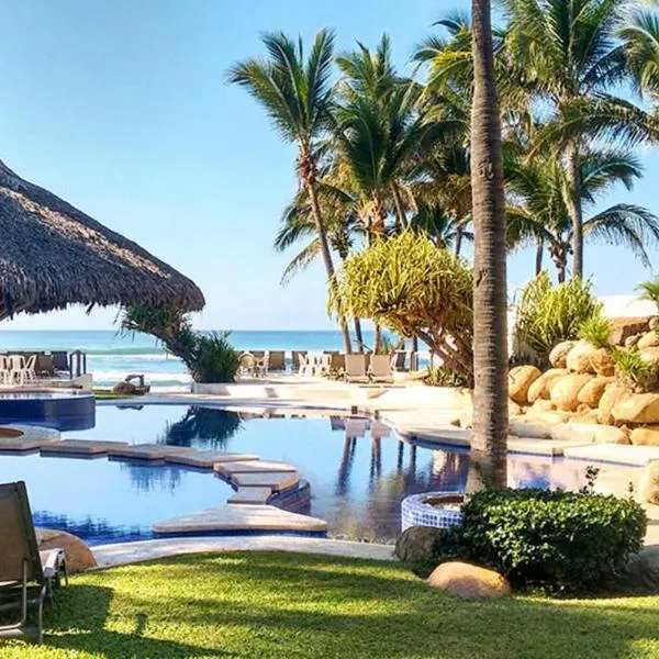 Depto en Diamante con Club de Playa Privado, hotel di Acapulco