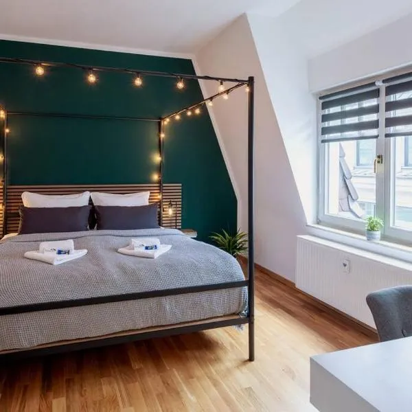 FeelgooD Apartment COZY Leipzig CityCenter mit TG-Stellplatz, hotel in Leipzig