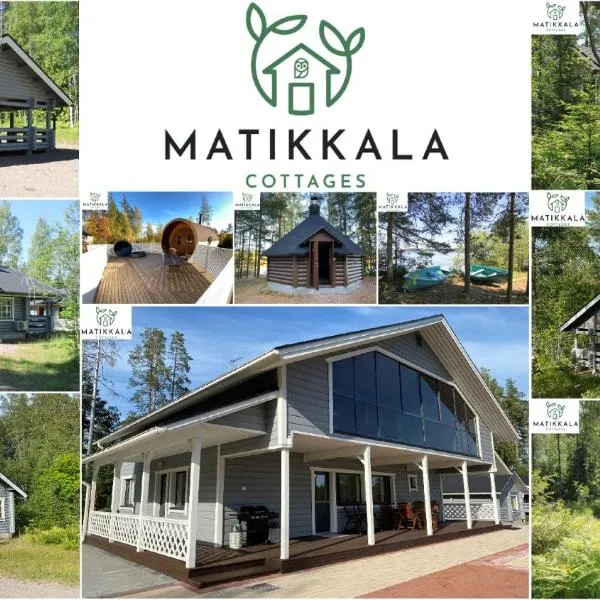 Matikkala Cottages、ルオコラハティのホテル