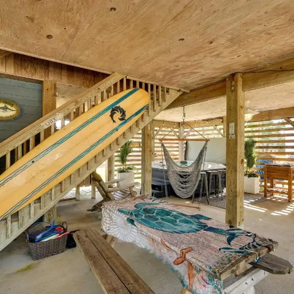 Hot Tub, Pirate Fort and Fire Pit Outer Banks Home!, hôtel à Nags Head