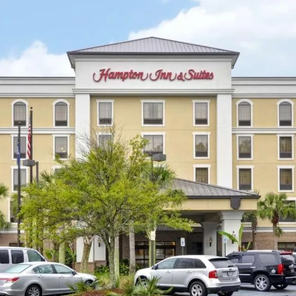 Hampton Inn & Suites North Charleston-University Boulevard, hotell i Goose Creek