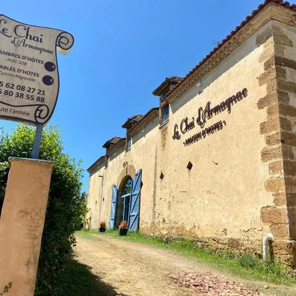 Maison d'Hotes Le Chai d'Armagnac, hotel v destinaci Monguillem