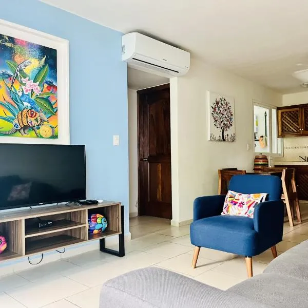 El Colorín, a condo in the heart of Huatulco、サンタ・クルス・ウアトゥルコのホテル