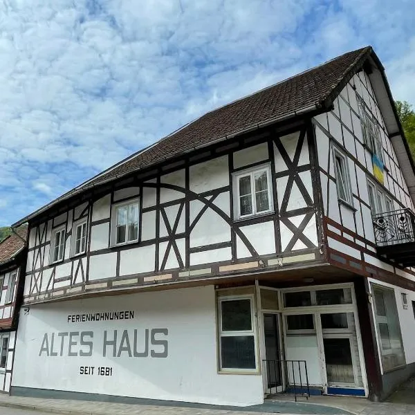 "Altes Haus" am Kurpark in den Bergen, hotel v destinaci Zorge