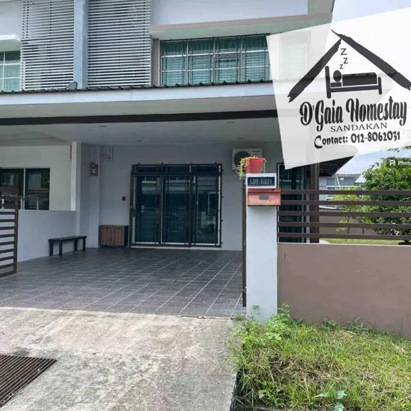 D'gaia Ujana Homestay Sandakan, hotel a Sandakan