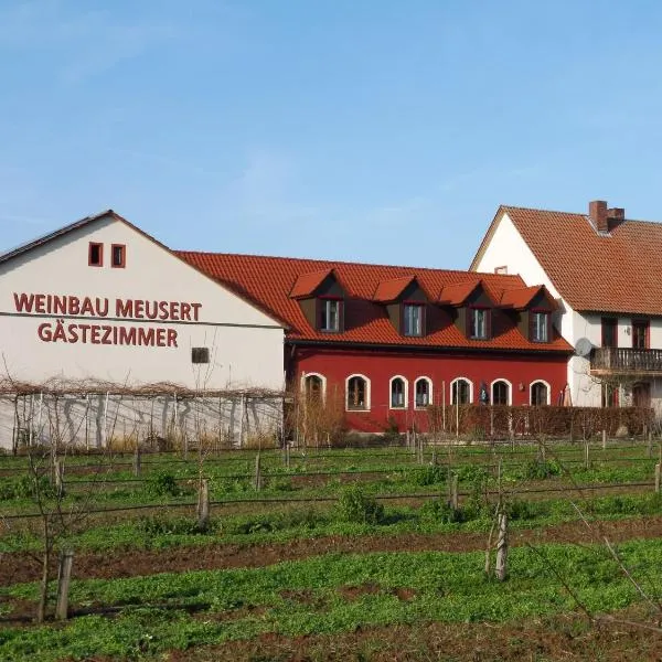 Weinbau & Pension – Familie Birgit und Bernhard Meusert, hotel v destinaci Volkach