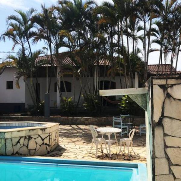Casa de campo com piscina, mesa de bilhar e 3 quartos - Foto 4