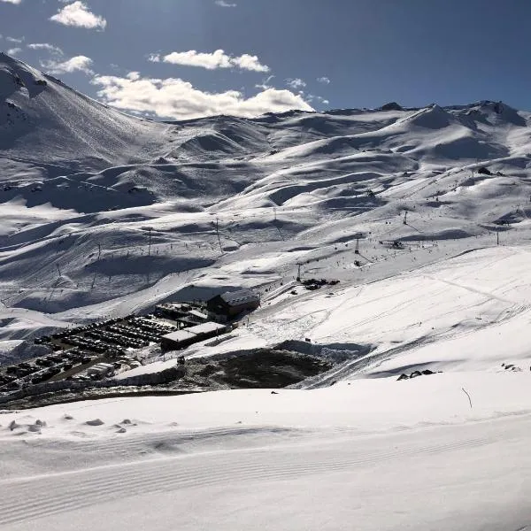 Departamento residencial Valle Nevado, hotel Lo Barnecheában