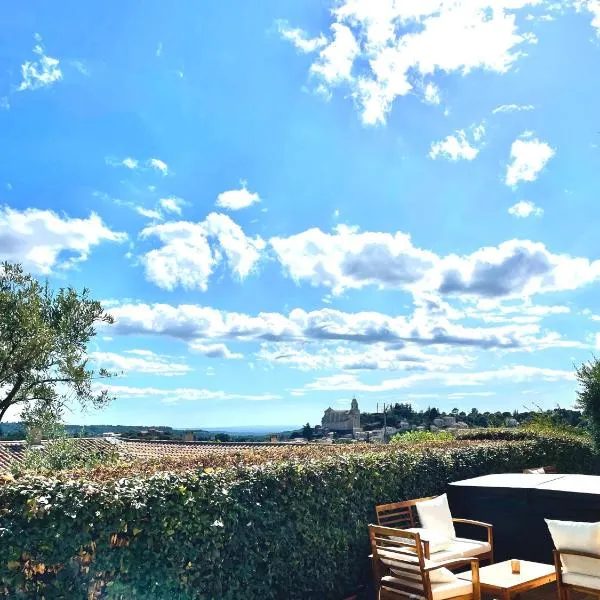 Chambre d'hôtes avec Jacuzzi Ventoux Cocoon, hótel í Bédoin