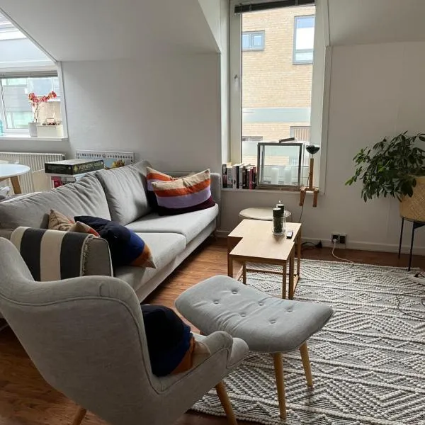 Skøn centralt beliggende lejlighed m.tagterrasse, hotel in Herning