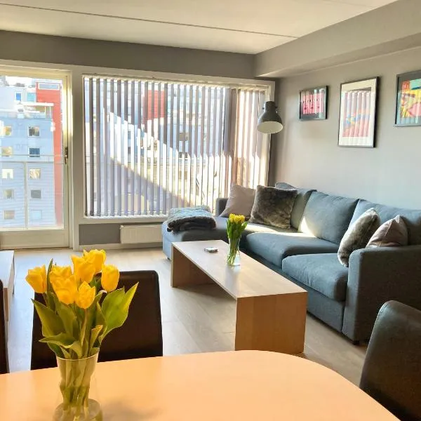 Modern 2 bedroom apartment in Oslo city centre, hotel in Oslo