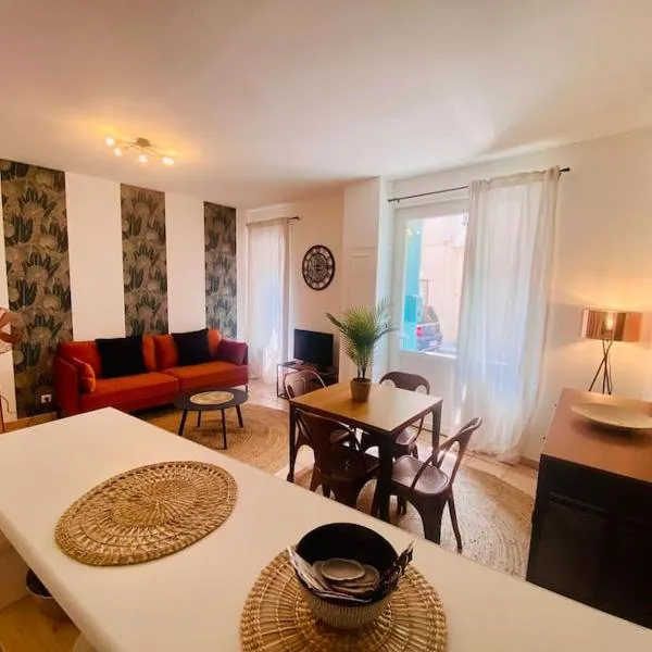 ''Americo'' Joli 3 pièces climatisé Quartier Haut, hotel in Sète
