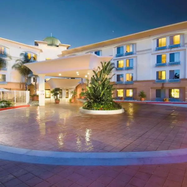 聖地亞哥/德爾馬漢普頓酒店，索拉納海灘的飯店
