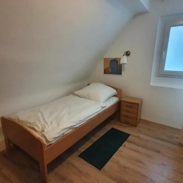 젠데에 위치한 호텔 GreyGreen Residence I - Privates Bad, Gemeinschaftsküche und Aufenthaltsbereich