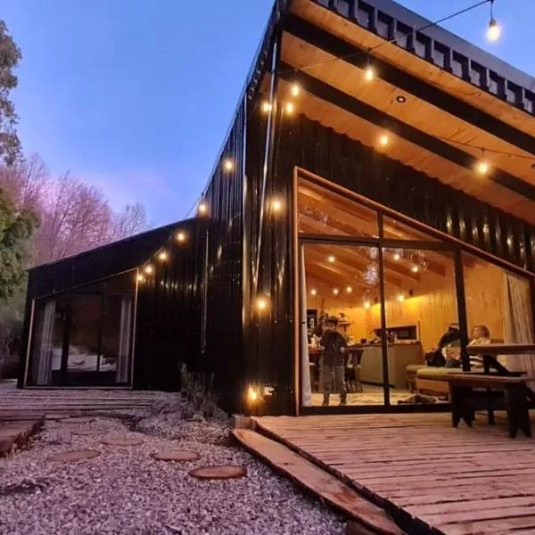 Cabaña en el bosque-Termas de Chillán, viešbutis mieste Recinto