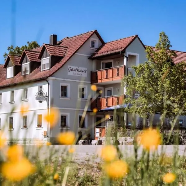Gasthaus zur Linde, hotel v destinaci Dombühl