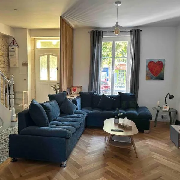 La villa Genette, Maison proche centre-ville、ラ・ロシェルのホテル