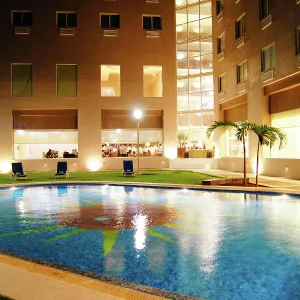 Hilton Garden Inn Veracruz Boca del Rio、Las Bajadasのホテル