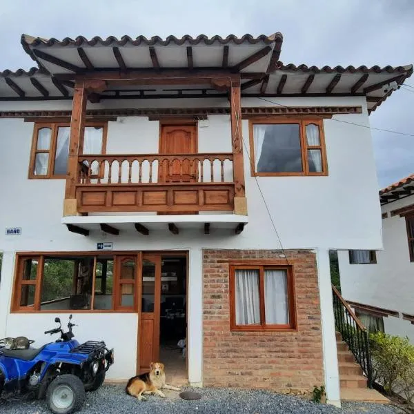 Caba-glamping La Fortuna de Luna, hotel v destinácii Arcabuco