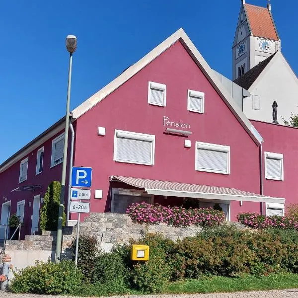 Pension am Kirchberg, hotel v destinaci Wehringen