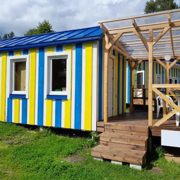 Camping Fluffy Horns - Kempings Pūkainie Ragi, hotel in Plieņciems