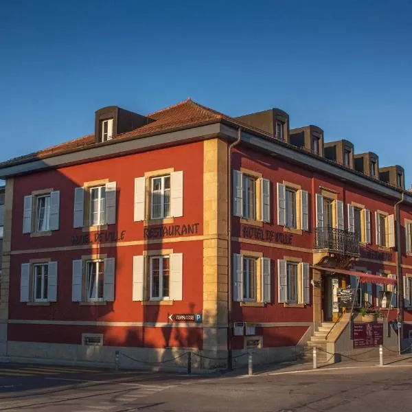 Hotel de ville d'Yvonand, hotel v mestu Yvonand