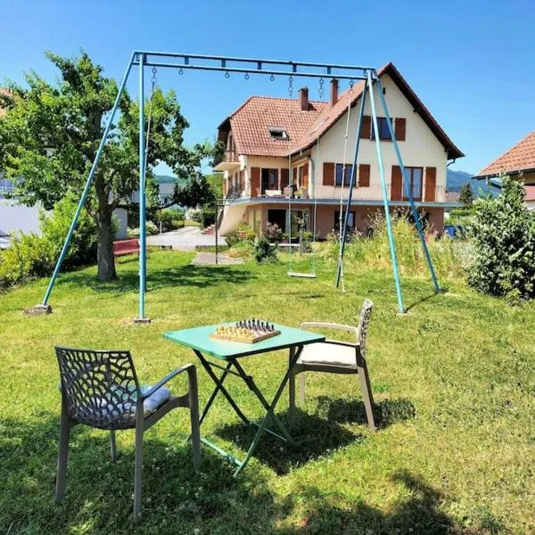 Au Piémont des Vosges, hotel in Gertwiller