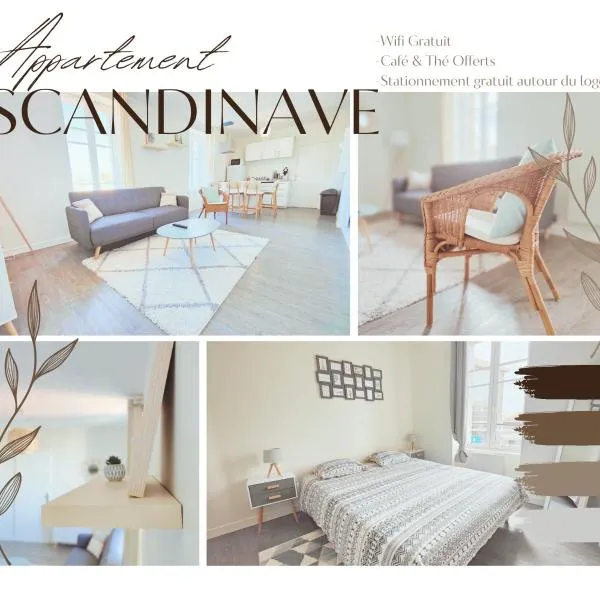 T2 neuf Le SCANDINAVE, hotel a Riom