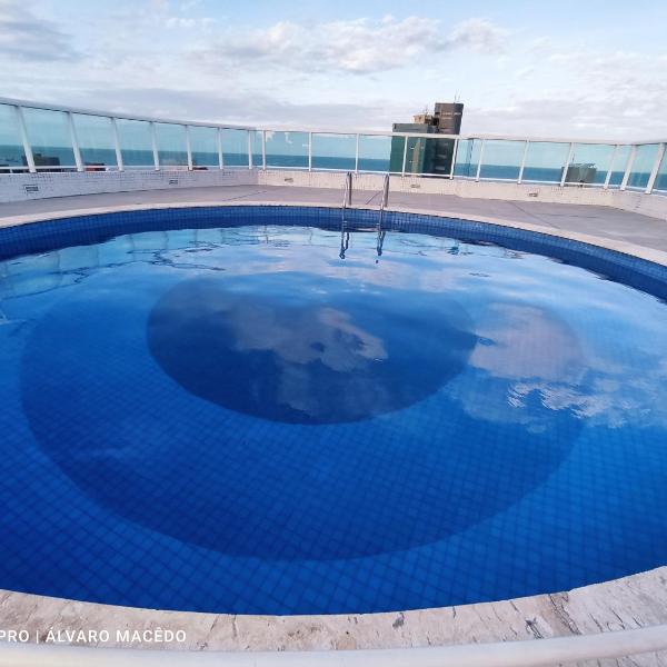 Apartamento na praia, conforto ao mar de Cabo Branco