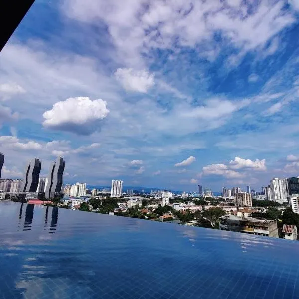 Infinity pool! High Speed WiFi! Rica Residence!, hotel in Kuala Lumpur