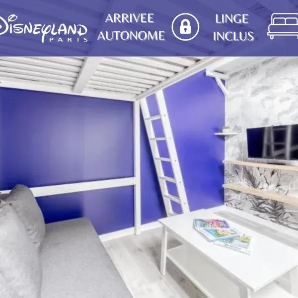 Disney Blue Jungle Studio - Near Disneyland Paris, hotel in Thorigny-sur-Marne