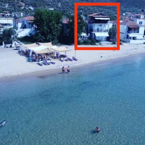 Beachfront Apartment Thassos: Skala Kallirachis şehrinde bir otel