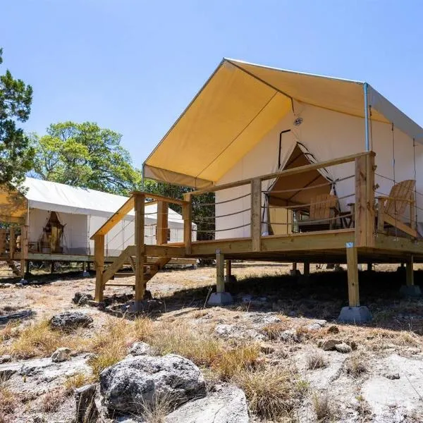 Twin Falls Luxury Glamping - Stargazer, hotel v destinaci Boerne