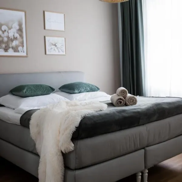 Modernes Apartment Lieblingsfleck I 2 Schlafzimmer I 4 Betten I Zentrumsnah, Hotel in Eberswalde