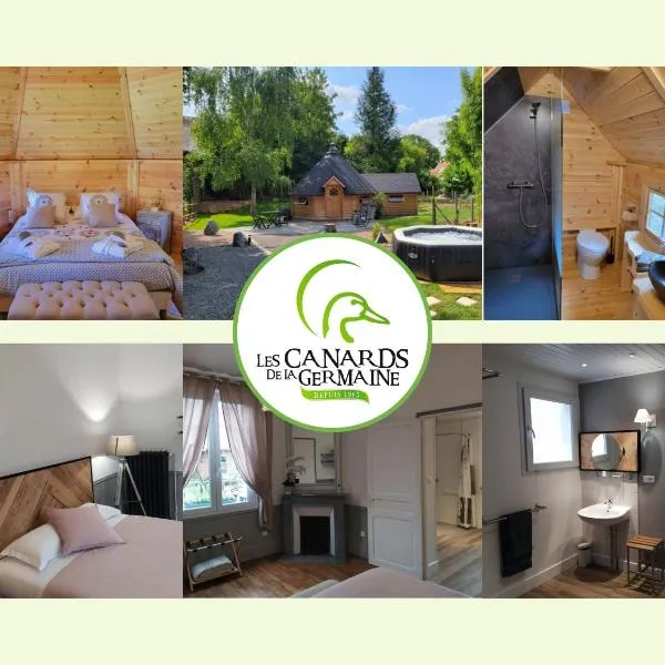 Chambres d'hôtes et logement insolite - Les Canards de la Germaine, hotel v destinaci Sancourt