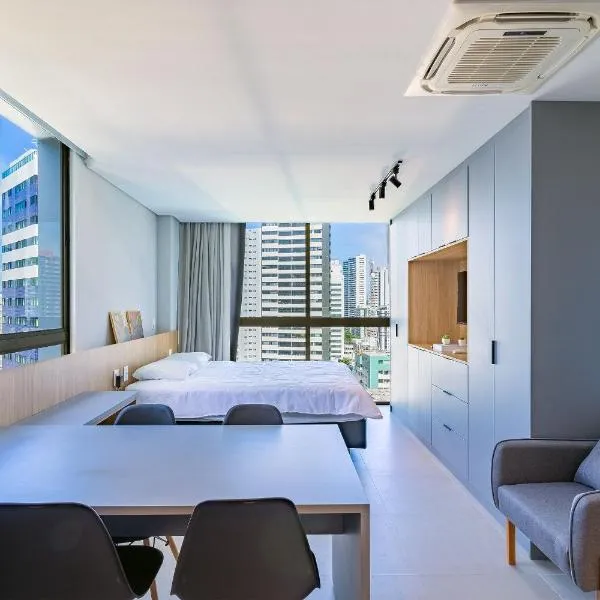 Rooftop #1402 - Studio em Boa Viagem por Carpediem