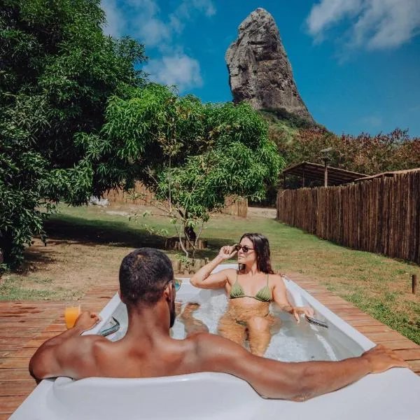 Casa Pé na Areia Noronha, hotell i Fernando de Noronha
