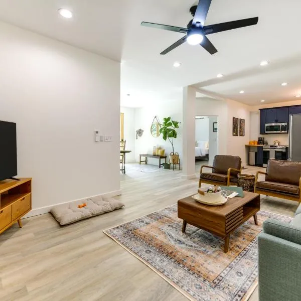 Walk to Downtown Brevard Apt with Patio and Fire Pit!, hotel in Brevard