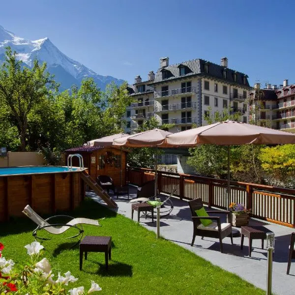 Les Gourmets - Chalet Hotel, hotell i Chamonix-Mont-Blanc