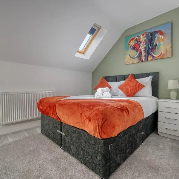 롱브리지에 위치한 호텔 Luxurious Birmingham Home Private Parking WiFi - near to NEC and QEH