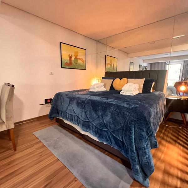 Loft Cama King 3 min do centrinho