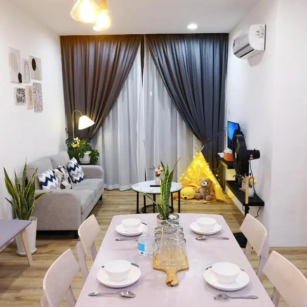 Hanns&FreeWIFI&Washer+Pool@SunshineComfortHMStay3, hotel v destinaci Sibu