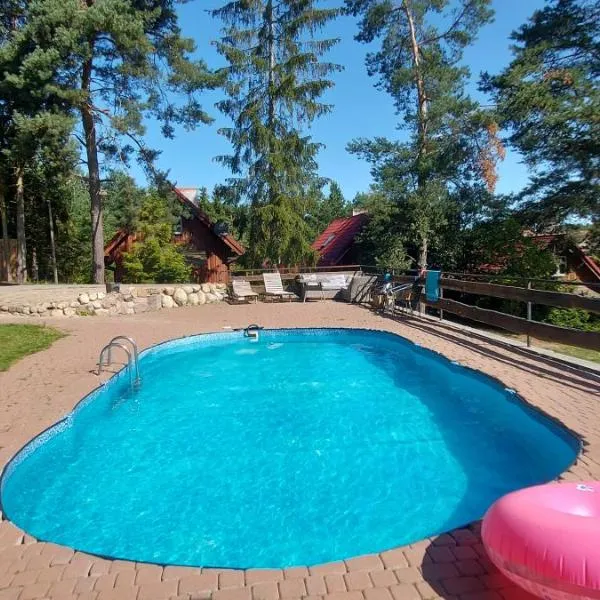 Domki Baryła z Sauna i Basenem, hotel di Sulęczyno
