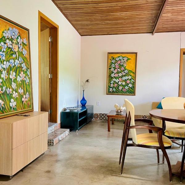 Chalé no Cerrado, seu oásis no cerrado com piscina natural e wi-fi - Foto 4